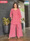 Siddhalakshmi By Chansi Trendz Poly Cotton Top With Bottom Wholesale Online